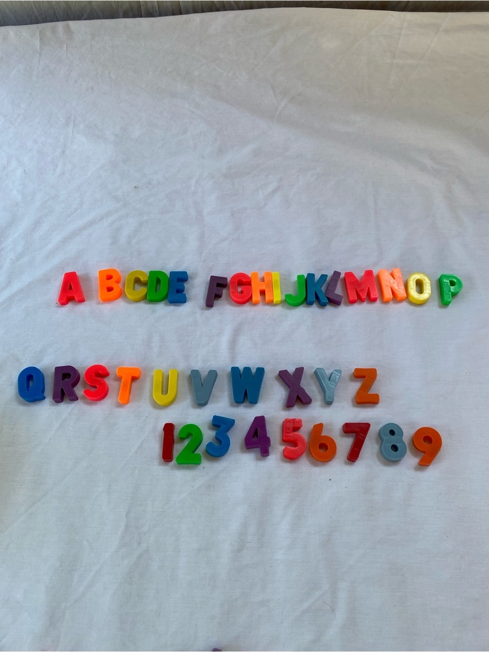 Vintage Fisher Price School Desk Magnetic Letters Numbers & Extras Lot